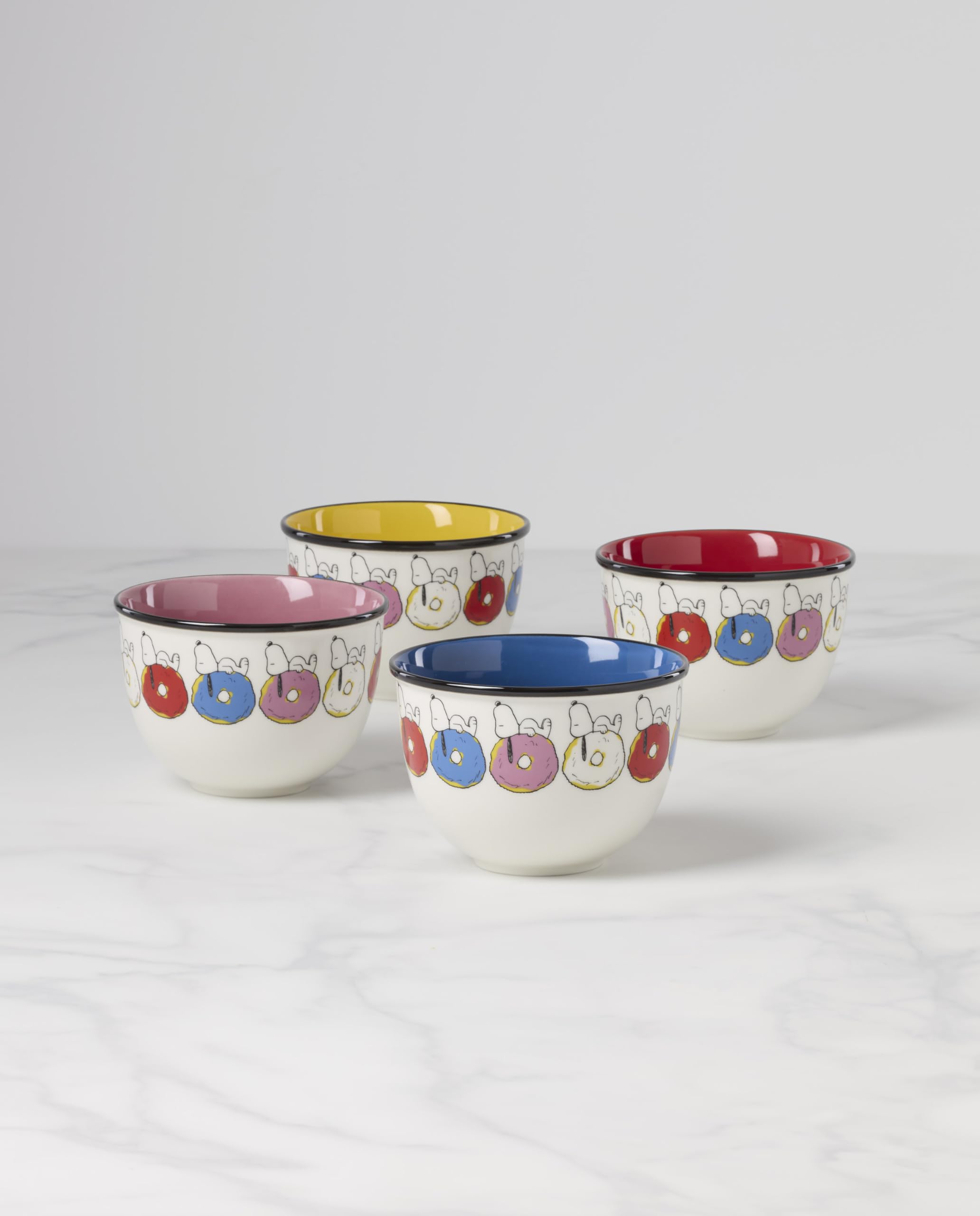 Amazon.com | Lenox 897576 Chef Snoopy Dessert Bowls, Set Of 4